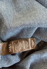 MARKS AND SOENCER NEW LIGHT DENIM DRESS UK 20