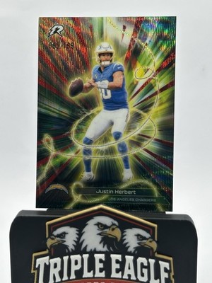 2026 Topps Resurgence Justin Herbert Chargers {CRIMSON SURGE CONDUCTORS} SP /199