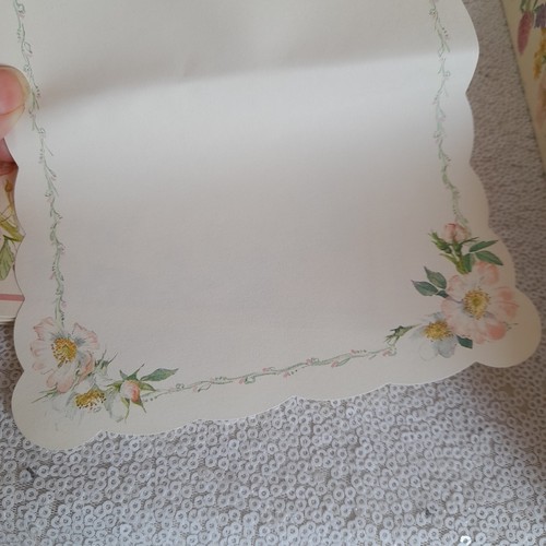 Vintage St Michael Stationary Set The Edwardian Lady briar rose butterfly bee - Picture 7 of 11