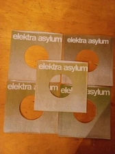 ELEKTRA / ASYLUM RECORDS (5) original company sleeves nice shape