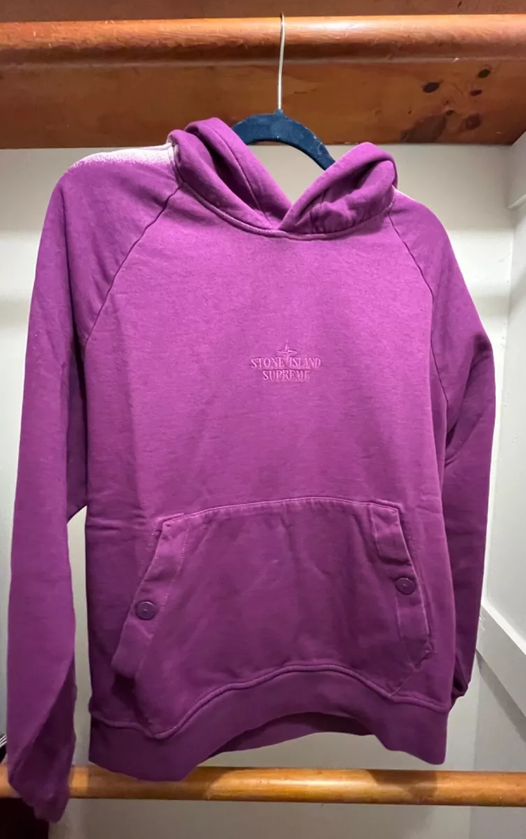 Supreme Stone Island Hooded Sweatshirt