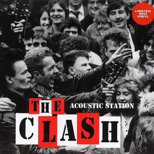 The Clash Acoustic Station Red Vinyl Live At The Station Pub Gateshead 5/11/1985 - Picture 3 of 6