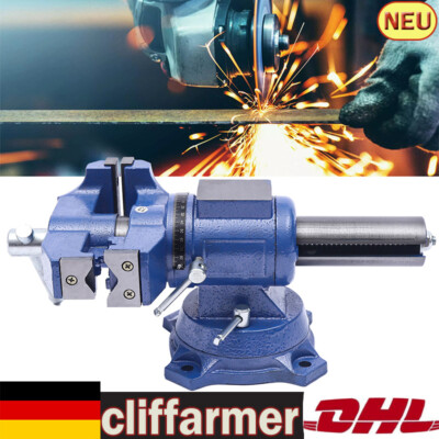 Professional Vice Two Axis Rotation 360 Degree Parallel Vice High Quality Jaws