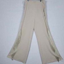 Gracia Women's Pants with fringes on sides