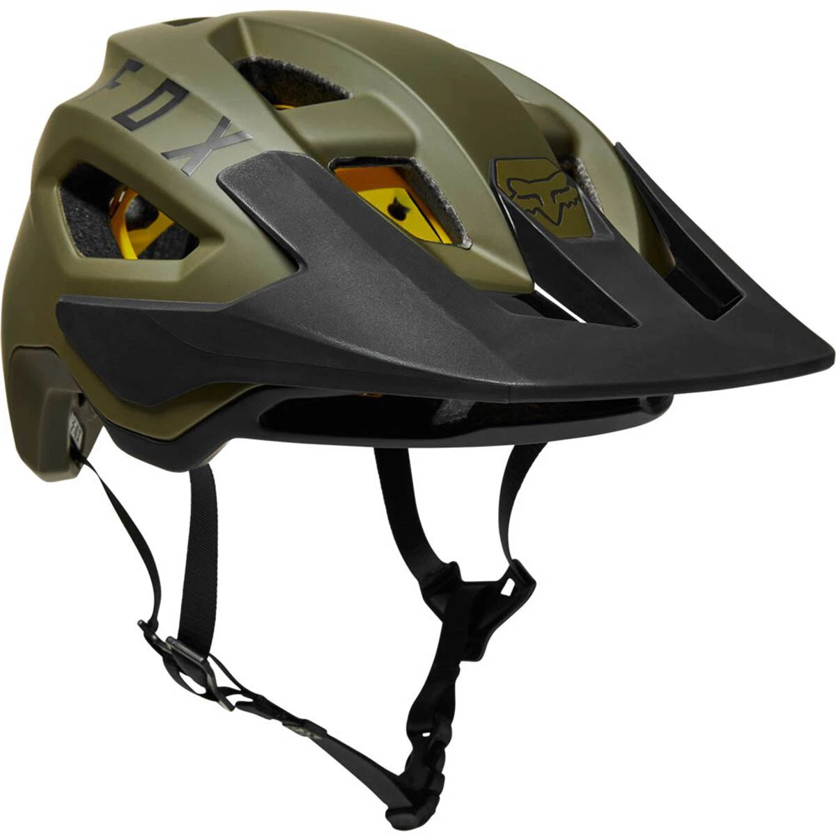 Casque VTT Enduro Fox Racing Speedframe RS – Vert Militaire, Paranoid CE