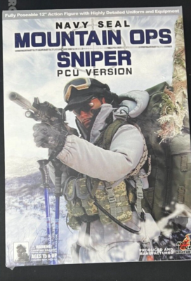 Navy Seal Mountain Ops Sniper PCU Version W/ Highly Detailed 