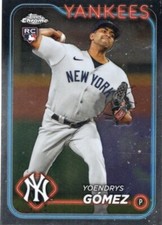2024 TOPPS CHROME YOENDRYS GOMEZ RC #160
