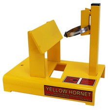 Plantilla afiladora de cuchillas para cortacésped Yellow Hornet. Hecho en USA "El Original"