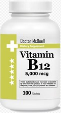 Vitamina B-12, usada para deficiencia, intoxicación por cianuro, altos niveles de homocisteína