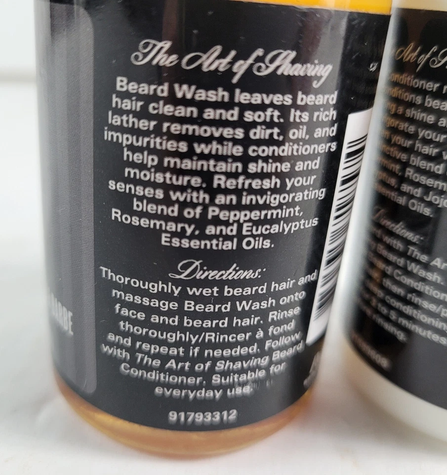 The Art of Shaving Set - Peppermint Beard Wash, Conditioner, Oil & Shaving Cream - Image 4 of 4