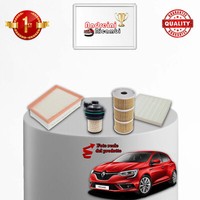 Set Service 4 Filter FüR Renault Megane IV 1.6 DCI 120KW 163CV Von 2015->
