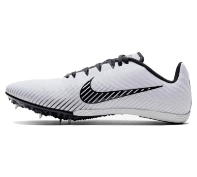 Nike Zoom Rival M 9 Mens AH1020-005 (Pure Platinum/Black-Metallic), Size 12.5
