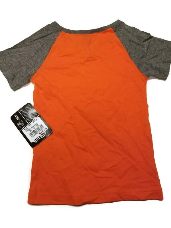 NHL Philadelphia Flyers Checking Girls Size S (6/6x) Short Sleeve T Shirt Orange - Image 3 of 3