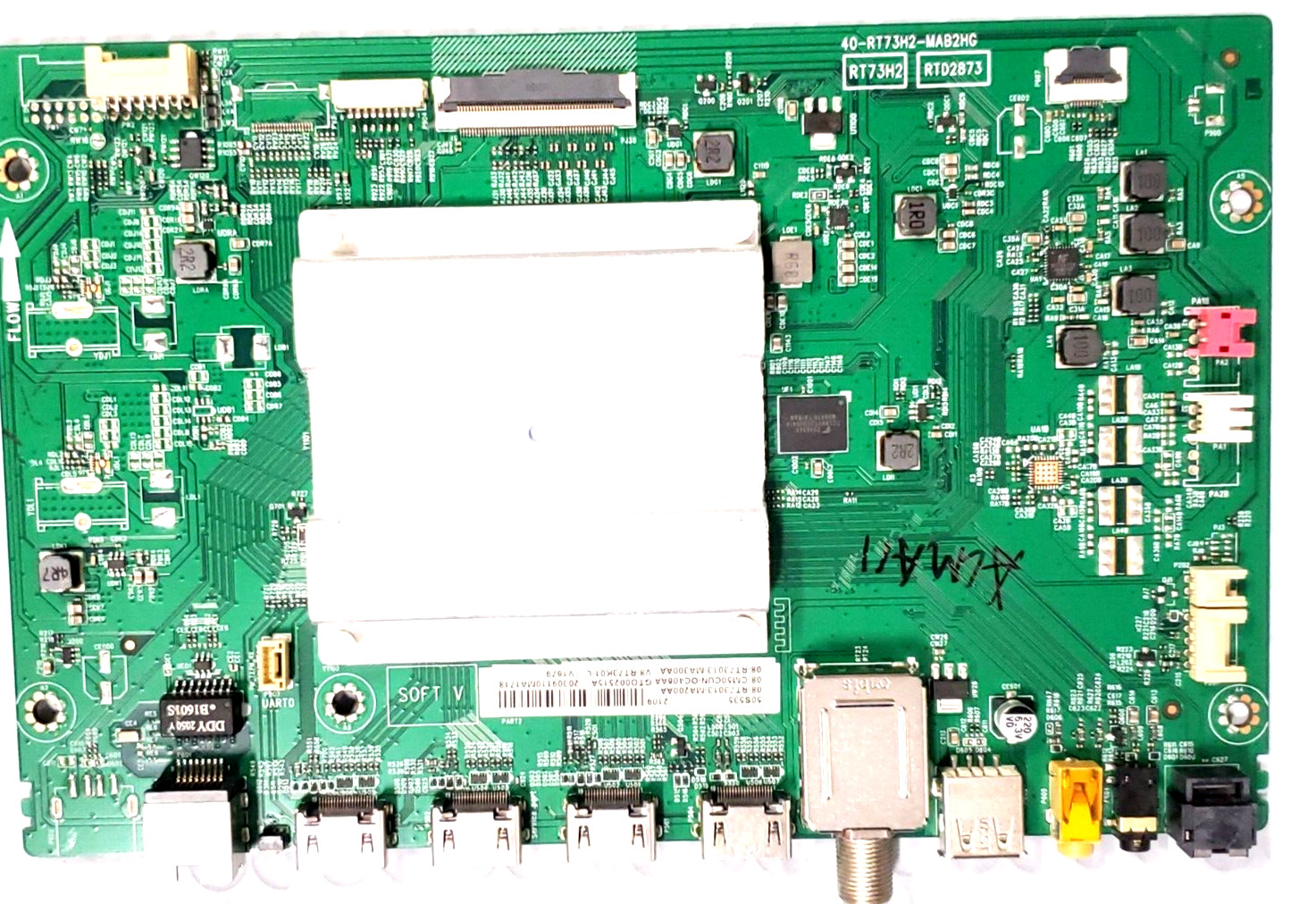 TCL  50" 50S335 MAIN VIDEO BOARD UNIT V8-RT73K01-LF1V1679 MOTHERBOARD