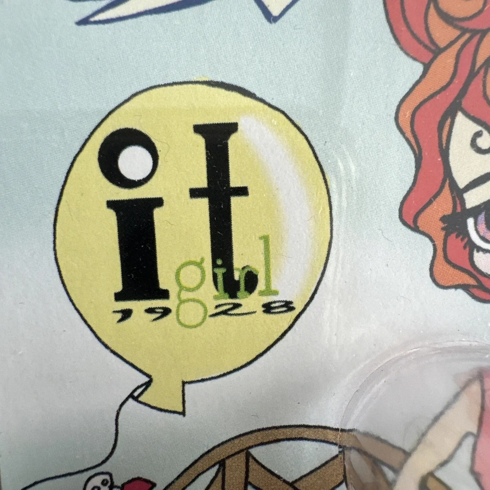 "Serie de llaveros Qee de 2"" ~ Anna Puchalski IT Girl 2005 ~ vinilo Toy2R" Foto 4 de 4