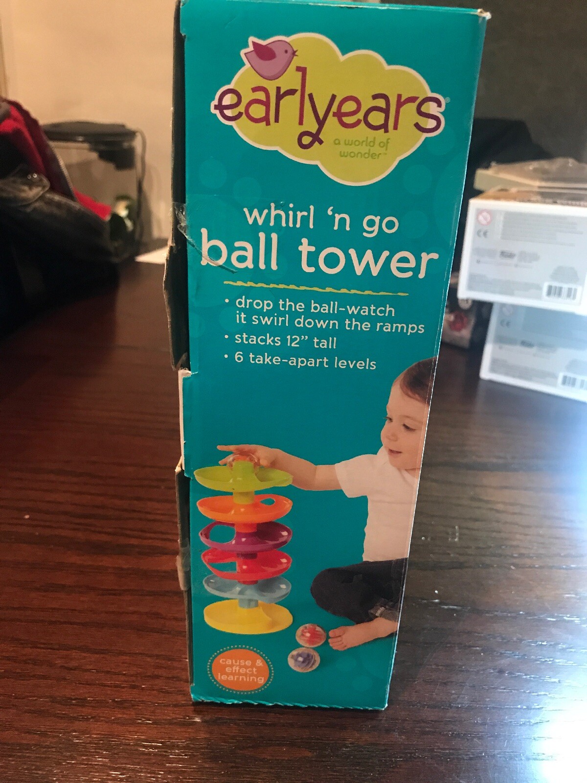 whirl and go ball tower