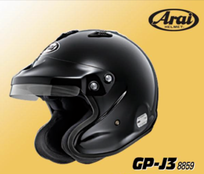 アライ ヘルメット GP-J3 8859 黒 サイズ:57-58(M) 4輪ラリー用 ARAI