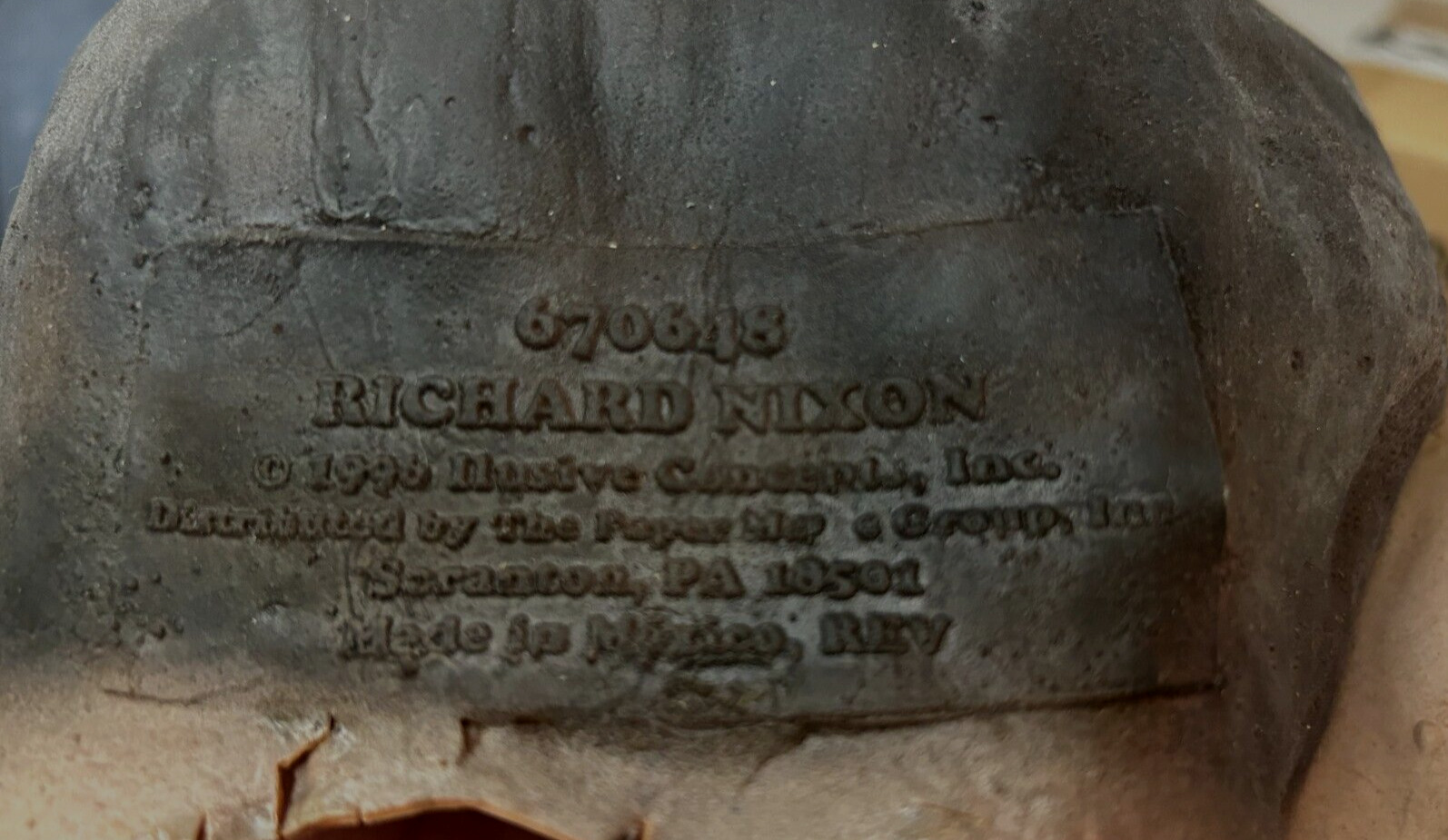 ILLUSIVE CONCEPTS 1996 Richard Nixon Rubber Mask … - image 5