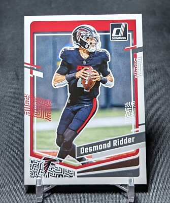 Desmond Ridder 2023 Panini Donruss Football Card #9 Atlanta Falcons