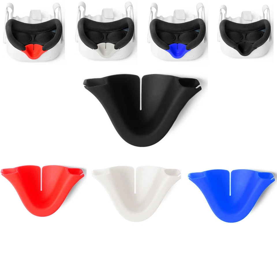 SENZA MARCHIO Naselli Ombreggiante Anti Perdite Nasale Pad Cover per Quest 2 Accessori VR