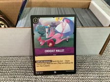 LORCANA DISNEY RISE OF THE FLOODBORN FOIL CROQUET MALLET 66/204