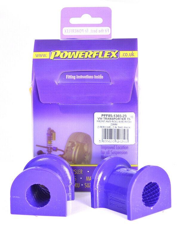 Powerflex PFF85-1303-23 Front Anti Roll Bar Bush 23mm VW Transporter T5 T6 T6.1