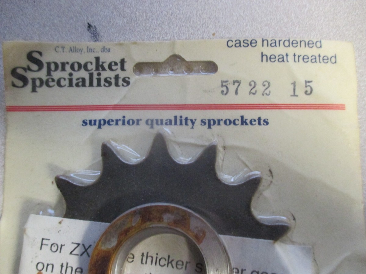 805 722 こんぺて NOS Front Sprocket Fits: Kawasaki 1995-97 ZX-6R 5722-15 15T | eBay