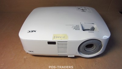 NEC VT590G Projector Beamer 3LCD XGA 2000 LUMENS Excl Remote - 1244 HOURS