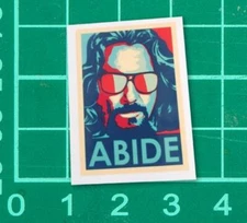 Big Lebowski The Dude Abides Sticker