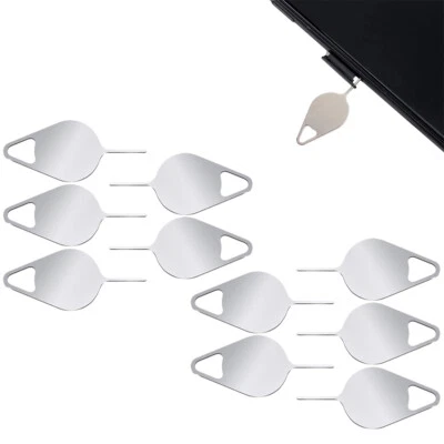 10x Ausbauwerkzeuge für SIM-Karten Für Samsung S21, S20, S10, S9, S8 A und M - Bild 1 von 4