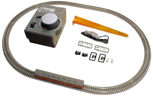 Rokuhan E001-1 Z Gauge Kiha52 Metropolitan Area Color First Introductory Set - Picture 2 of 9