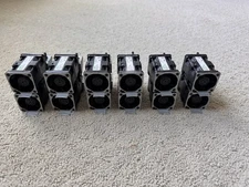 Lot of 12 Nidec UltraFlo R40W12BS2CA-57A06 12V 0.84A Server Cooling Fans