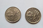 2 VINTAGE and RARE – 1988 BERMUDA Elizabeth II Dimes – Circulated NC105 — photo 2