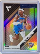 2022-23 Panini Flux Flow Motion SILVER PRIZM #6 Shai Gilgeous Alexander SP