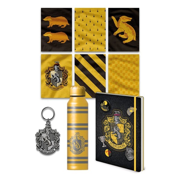 Harry Potter Premium-Geschenkset Buntes Wappen Hufflepuff Pyramid International-image