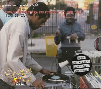 CD Treacherous Three Featuring Kool Moe Dee Back To The Old School (Turn It Up)