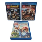 PlayStation Vita LEGO Game LOT Of 3 Games Chima, Batman 2 & Lord Of The Rings