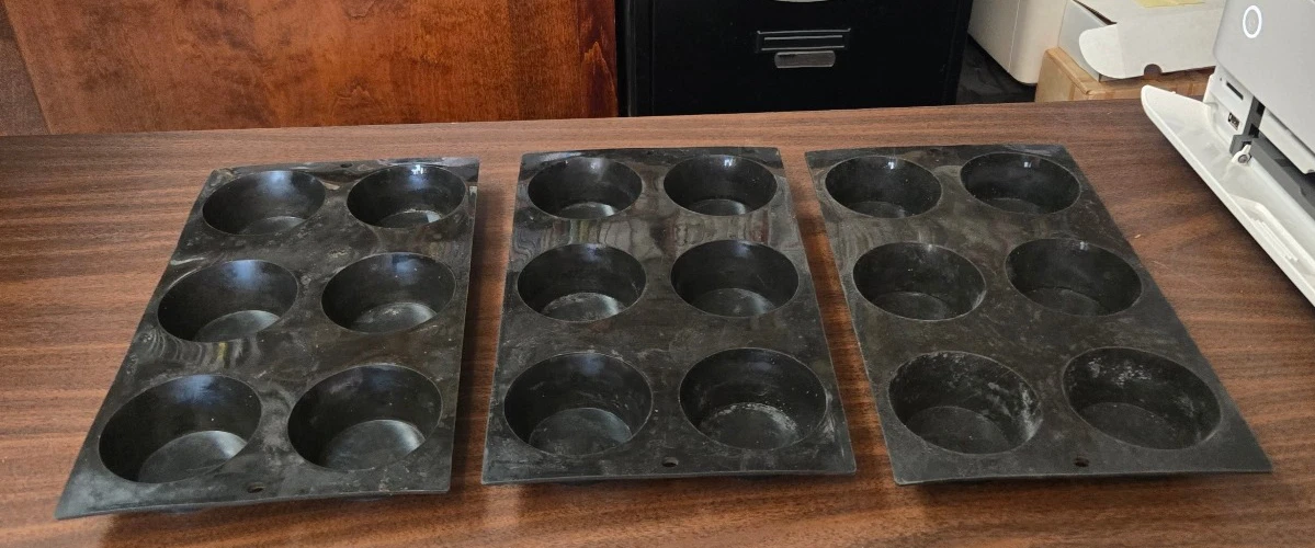 de Buyer Silicon Moul’Flex 6 muffin pan mold silicone full silpat