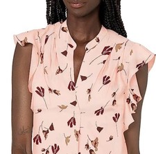 Joie Floral Ruffle Blouse - New With Tags