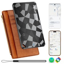 for iOS Android Airtag Wallet Tracker Card, Ultra-Thin Smart Credit...