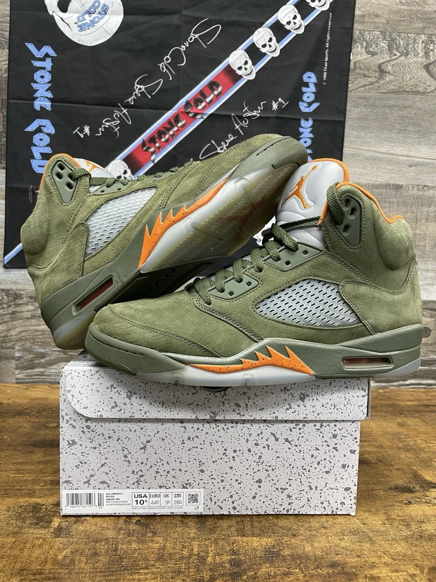 Preços baixos em Jordan 5 Retro 2024 Olive | eBay