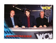 Mike Tenay / Tony Schiavone / Bobby Heenan 1998 Topps WCW/nWo 43