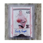 Leaf Trinity 2022-23 Emily Engstler Rookie Auto Red /5 #BA-EE1 WNBA
