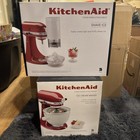 Kitchenaid Shave Ice  Ice Cream Maker Attachments New