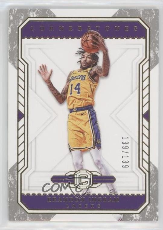 2018-19 Panini Cornerstones 139/139 Brandon Ingram #13 0zu3