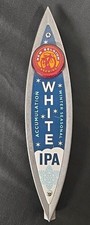 New Belgium Brewing White IPA Winter Seasonal Accumulation Beer Tap Handle