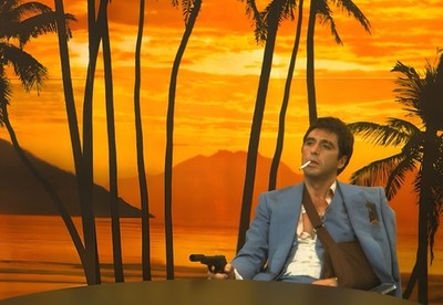 Kleines A6 Scarface Poster (nagelneu)