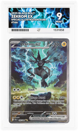Zekrom ex graded ACE 9 for sale on eBay