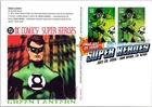Dr Jim Stamps Fdc Panda Cachets 4X6 Card Dc Super Heroes Green Lantern