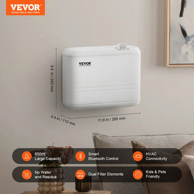 Scent Air Machine, 850ml Bluetooth Smart Essential Oil Diffuser, Hotel